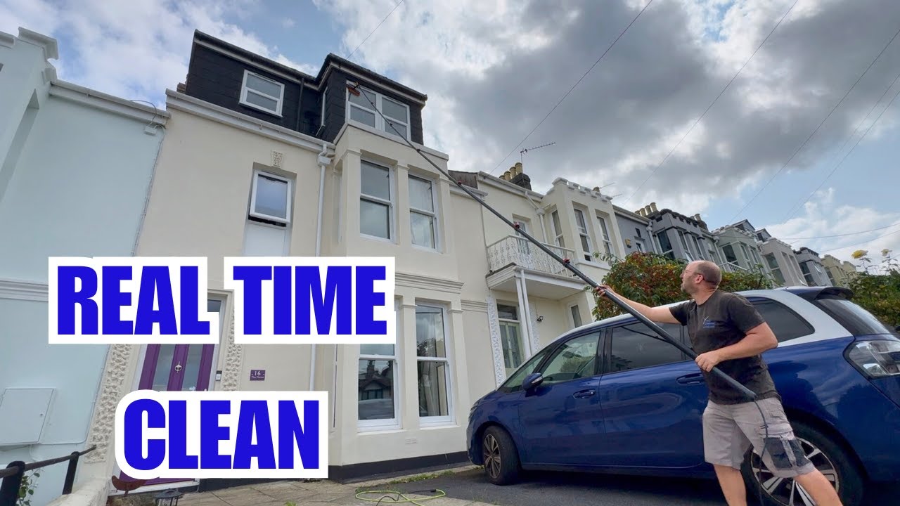 WFP Window Cleaning 3 Storeys High - Real Time
