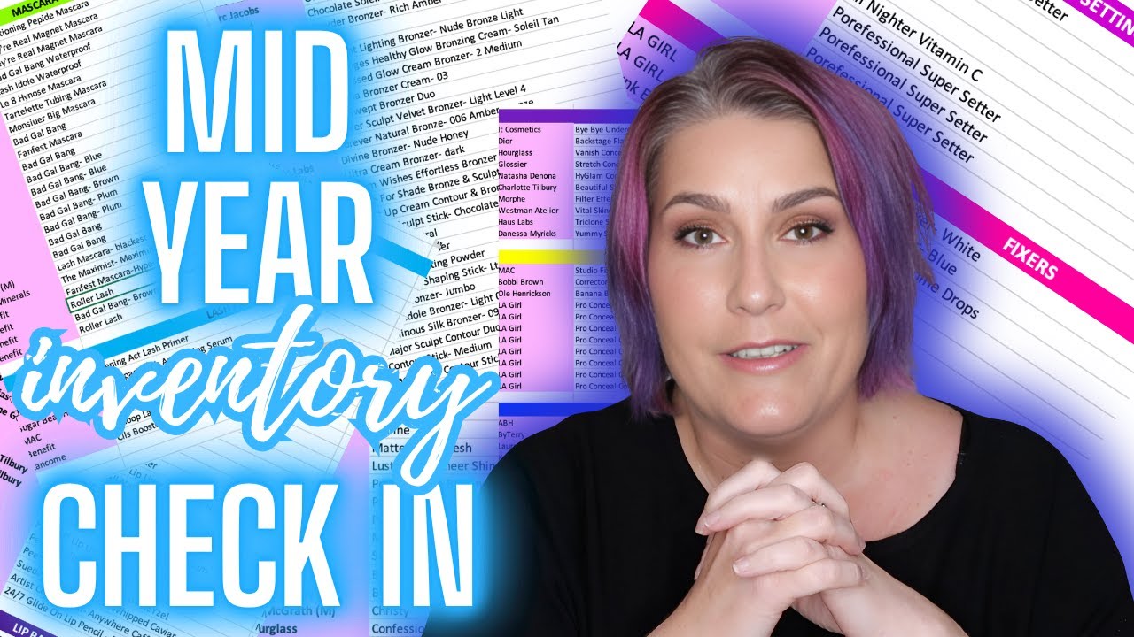 2025 MID-YEAR MAKEUP INVENTORY CHECK-IN || So Proud of Myself