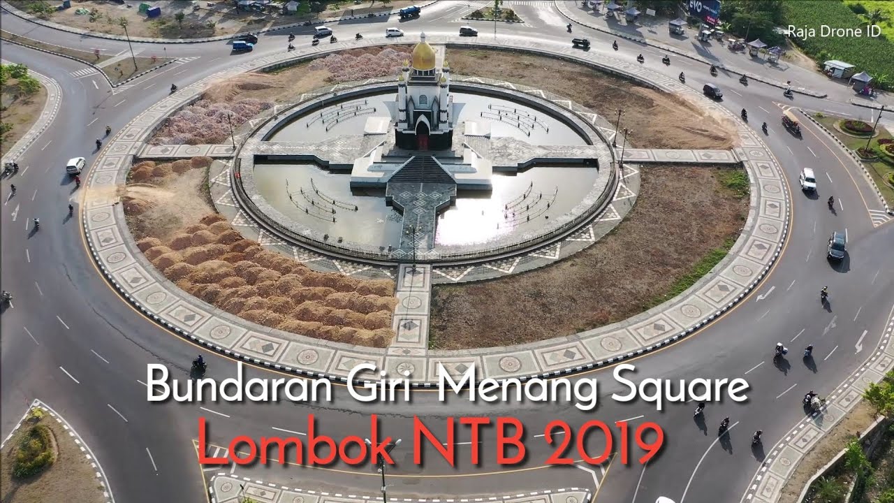 Bundaran Giri Menang 2019 - Lombok Drone View