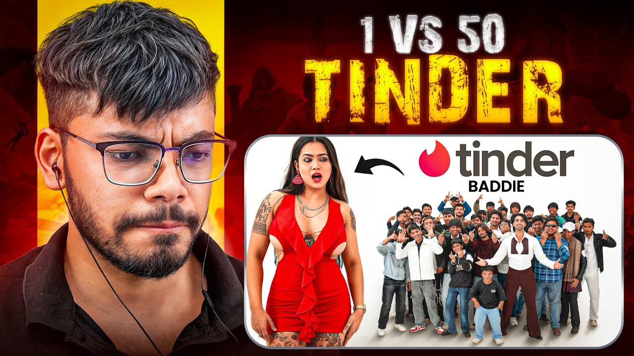 1 vs 50 Tinder in Real Life Has 0 Filter - Casetoo Reacts!