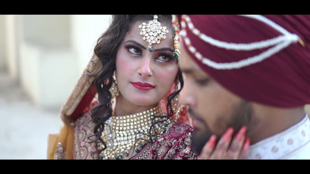 TARSEM WEDS DAVINDER WEDDING HILETS NEW PEET HD STUDIO NABHA M.95010-84452
