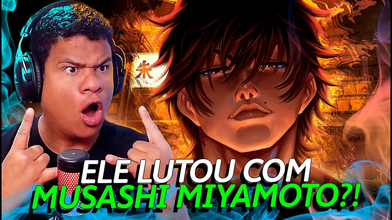 (AMASSOU DE MAIS!) REAGINDO A M4rkim - Sangue Hanma (Baki)