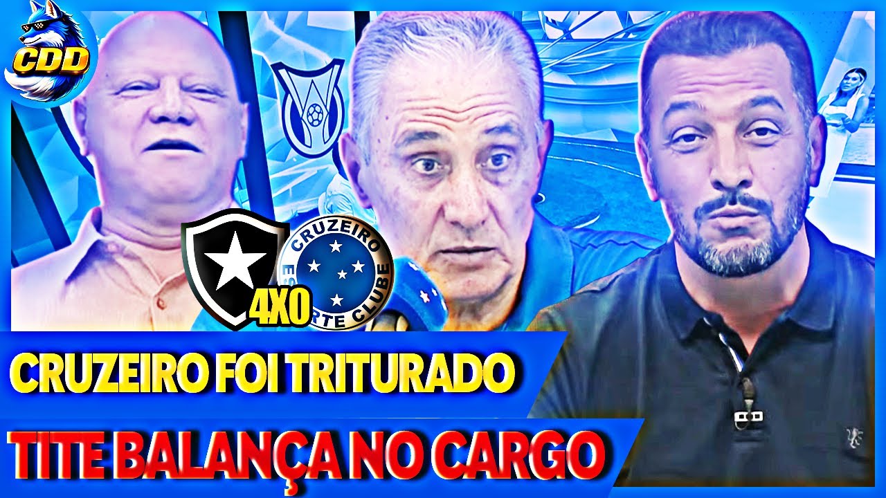 🦊👏 TITE BALANÇA! RONALDÃO e DRACENA não poupam CRÍTICAS ao TREINADOR do CRUZEIRO e CDD critica TIME