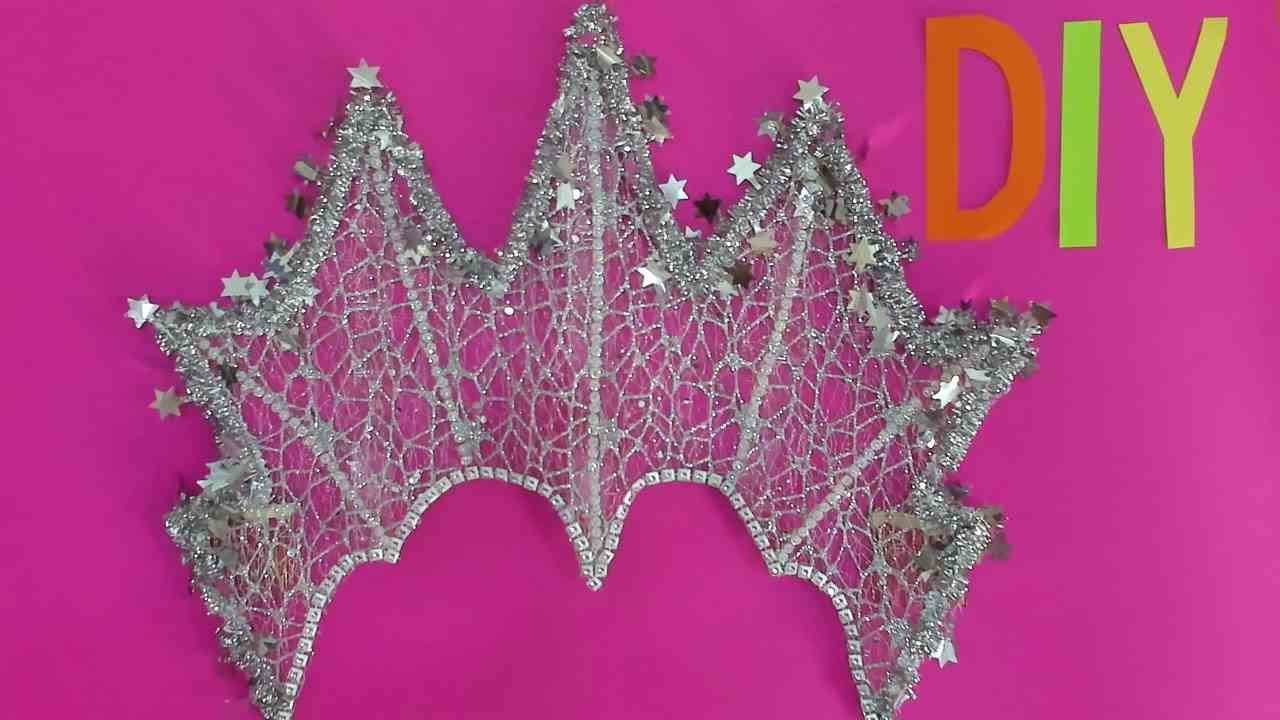DIY/МК Как сделать выкройку короны для Снежной королевы. Crown pattern