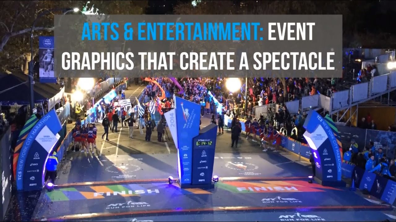 Arts & Entertainment: Event Graphics That Create a Spectacle