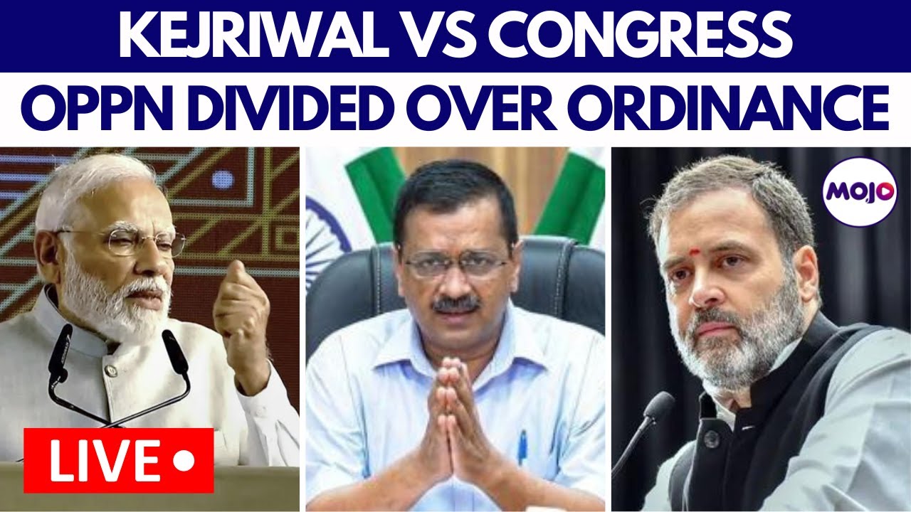 Opposition Vs Modi or Kejriwal vs Rahul I AAP- Congress Rift over Delhi Ordinance I Barkha Dutt