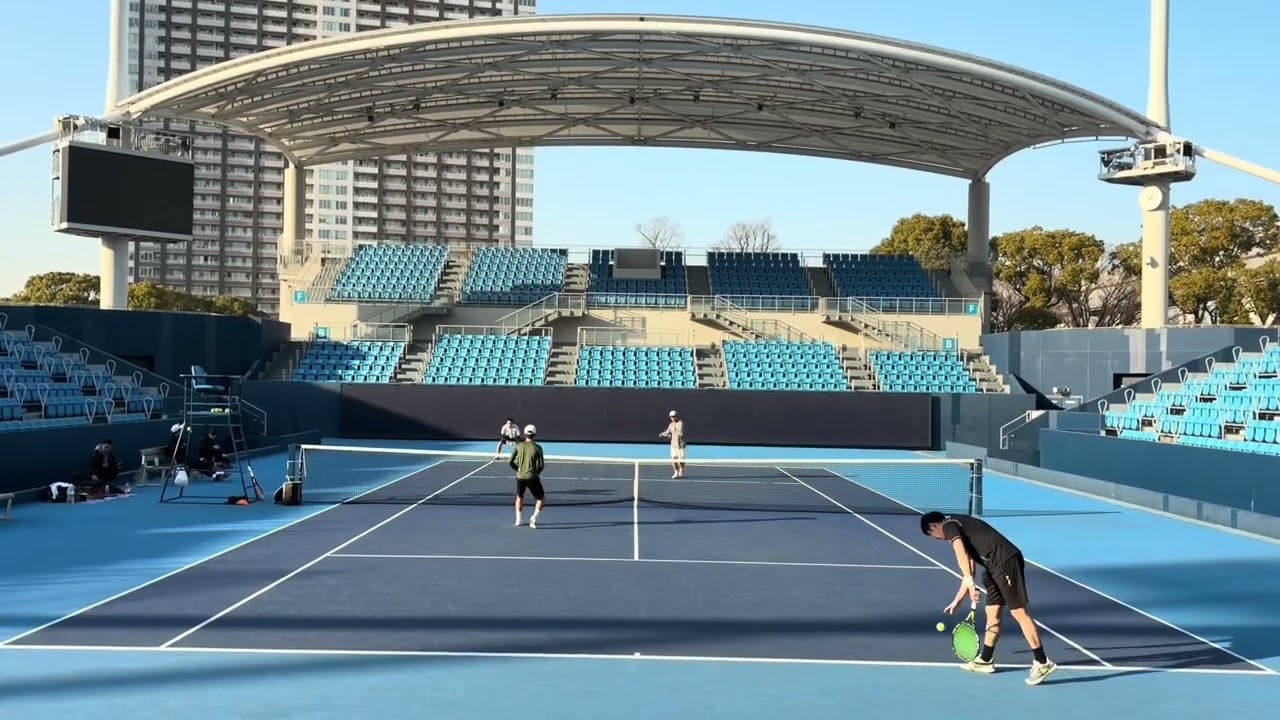 Ariake Show Court Practice Match – Part 1