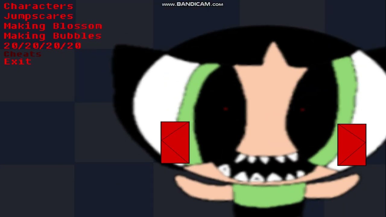 Five Nights at Powerpuff Girls Extras All Jumpscares