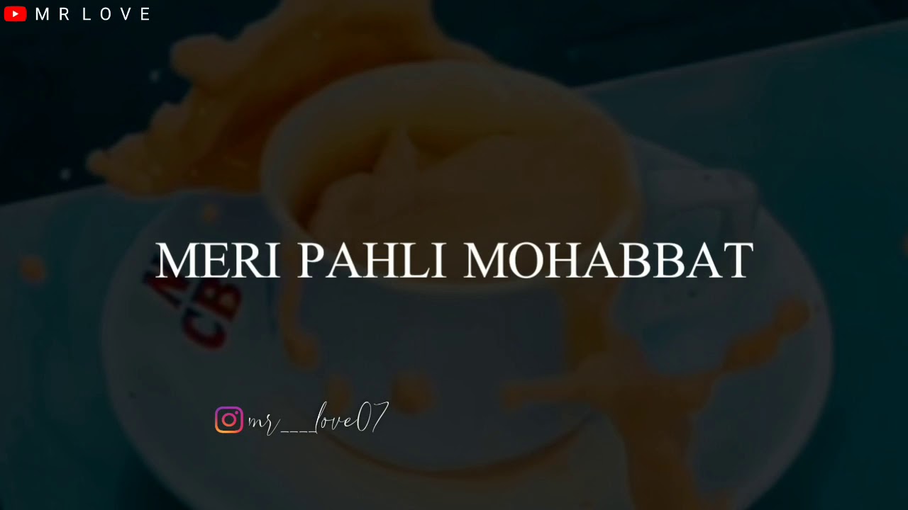 Meri Pahli Mohabbat Chai ☕ Tea Lovers Poetry Status 🔥 Chai Shayari Whatsapp Status - Mr Love