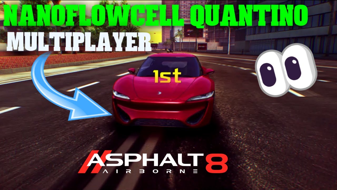 Quantum Power! // Asphalt 8 Airborne: NanoFlowcell QUANTINO Multiplayer test