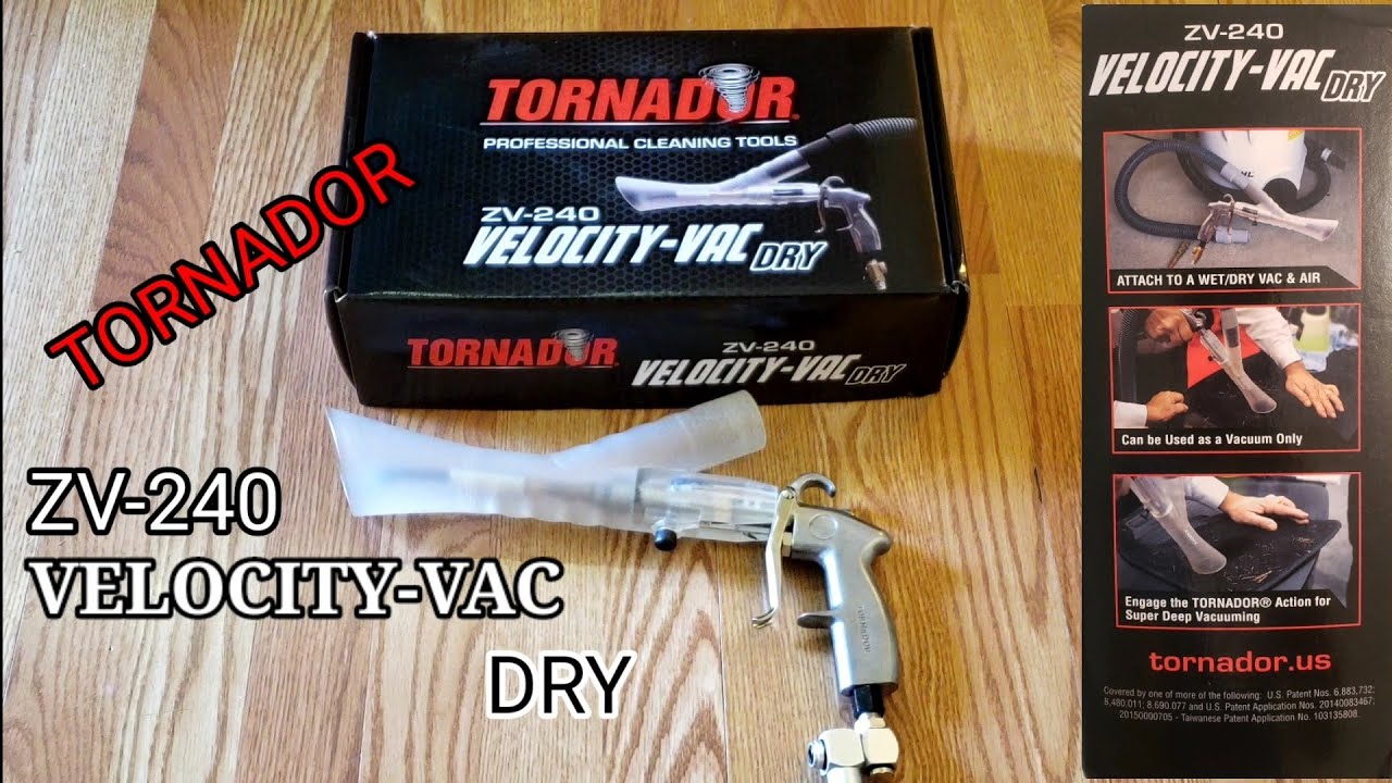 Tornador ZV-240 Velocity Vac Dry Modifications & Demo | Tornador Velocity Vac | Auto Detailing |