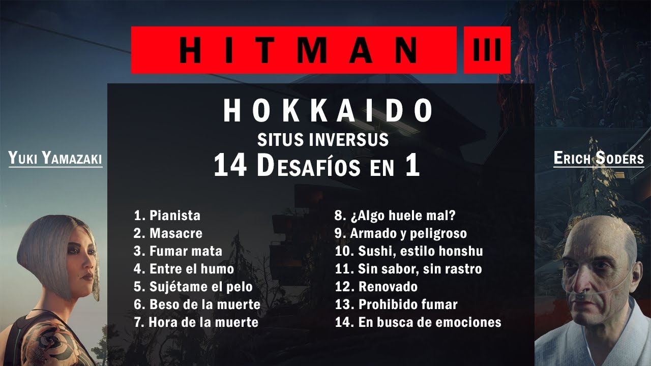 Hitman 3 Walkthrough Parte 126 | Beso de la muerte - Entre el humo