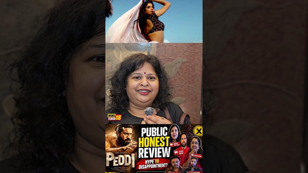 Peddi Movie Angry 😡 Public Review By Delhi Women | Ram Charan | Janhvi Kapoor