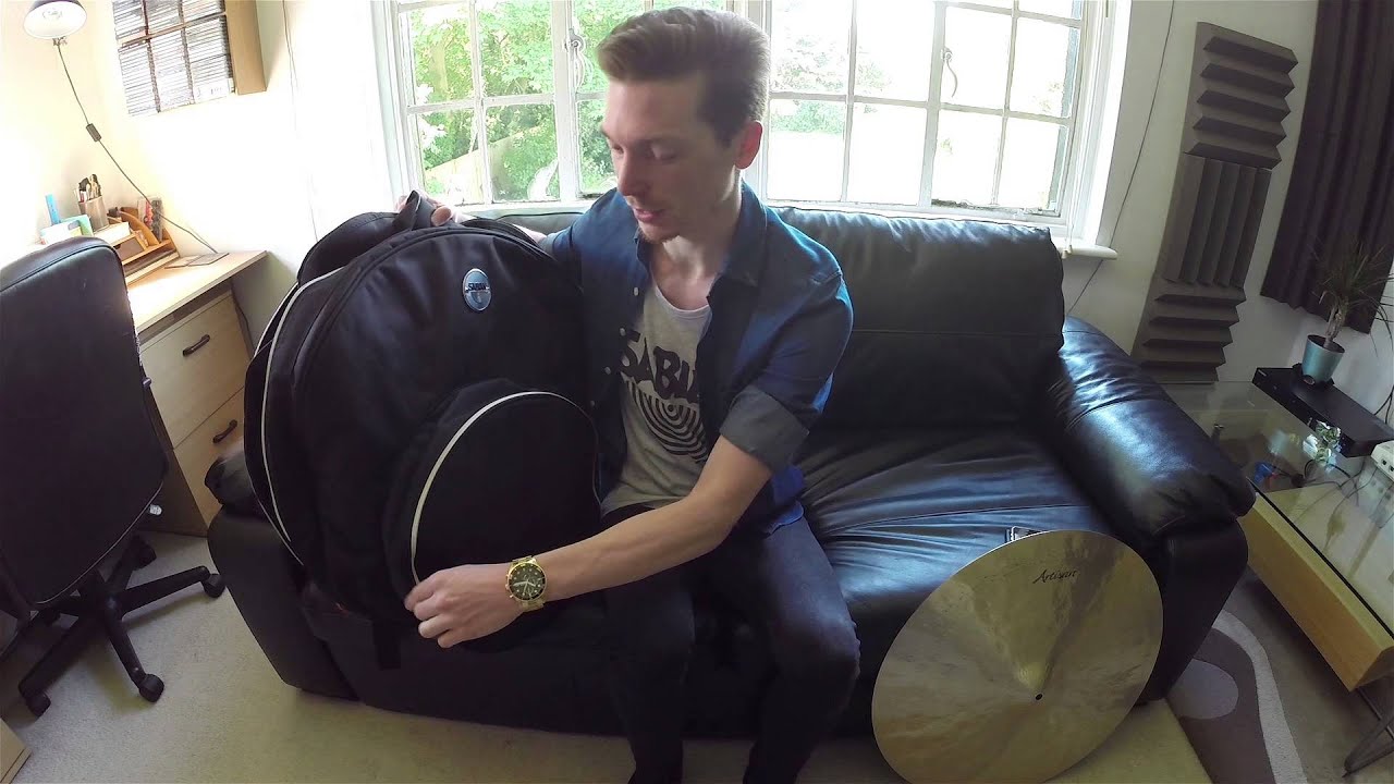 Reviewing the New Sabian Fast 22 Cymbal Bag (by Louis Sellers)