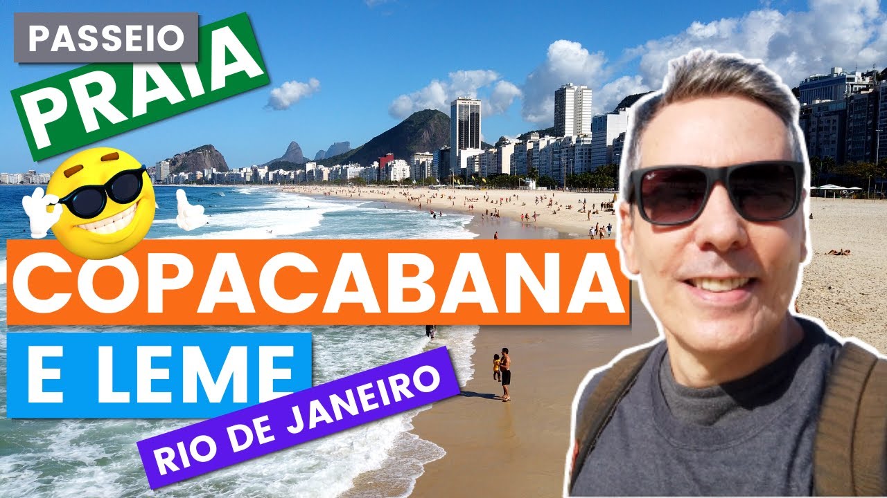 COPACABANA RIO DE JANEIRO | PASSEIO de bike na PRAIA de COPACABANA - Rio de Janeiro -  RJ
