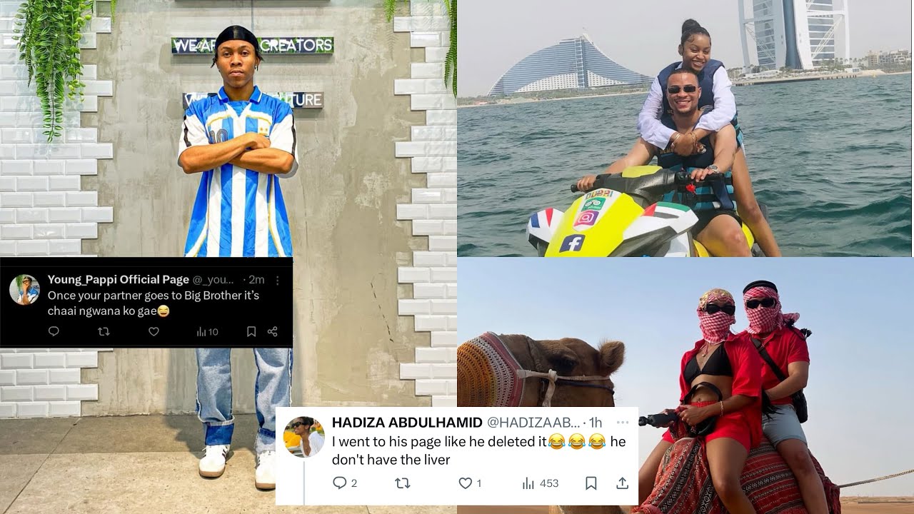 Young Papi trolls Zee & Sinaye on Twitter & quickly deletes… while Sinaye can’t enough of Zee 😍