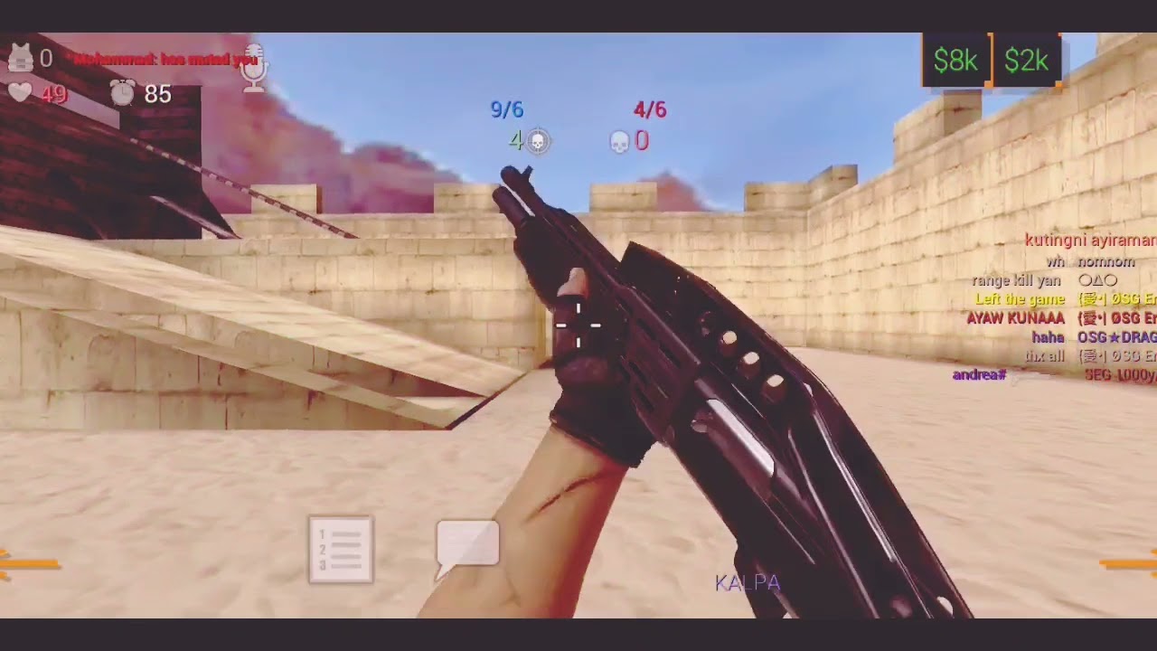 Kalpa (Kalpa -Vigilant) gameplay fighter map sfg2