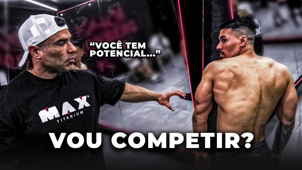 TREINEI PEITO COM A LENDA EDUARDO CORREA | VLOG #001