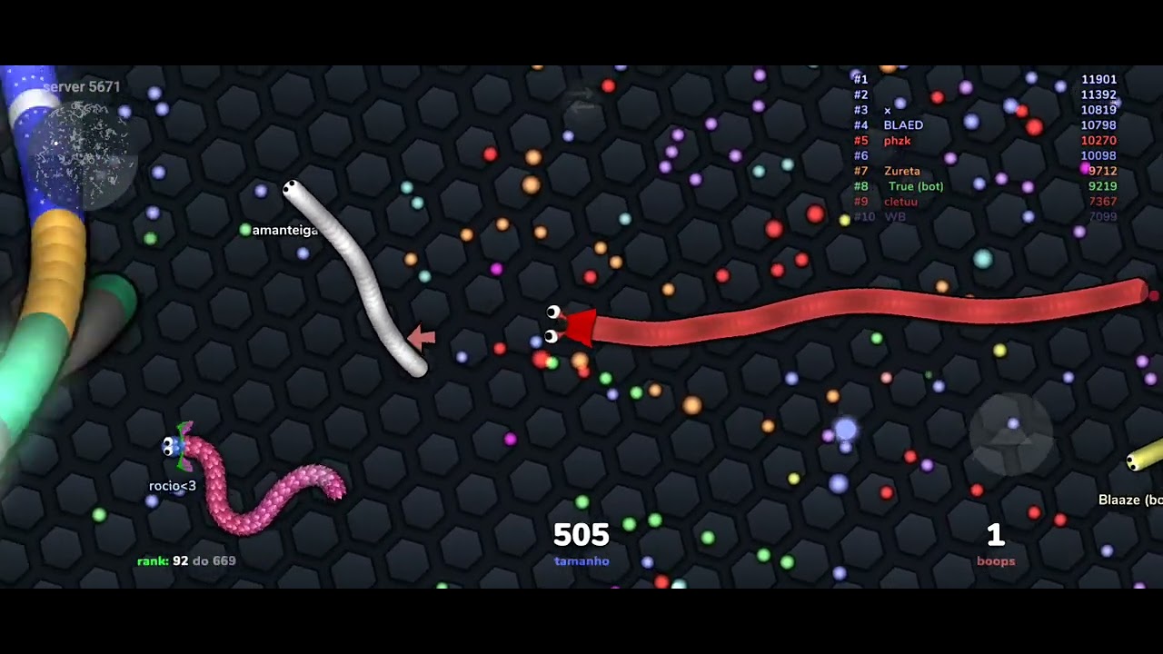 Estou roco com voz de fumante T_T jogo da cobrinha