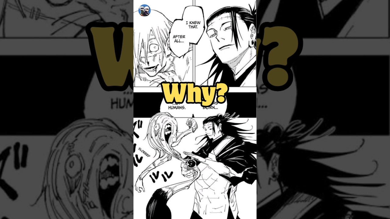 Why Kenjaku Absorbed Mahito? #jujutsukaisen #kenjaku #mahito