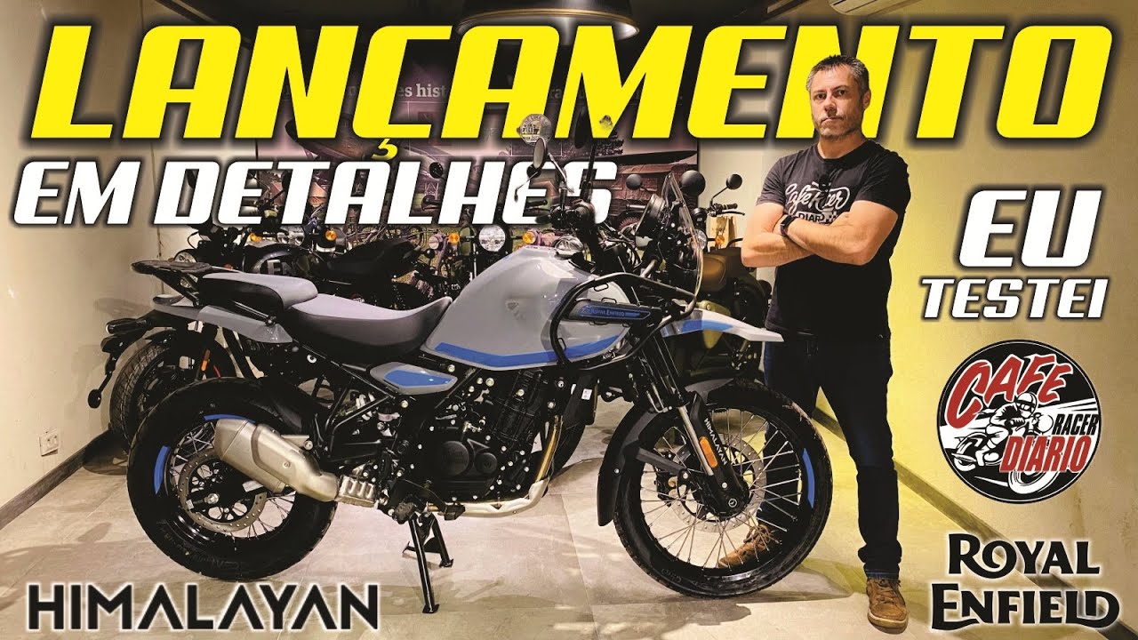 HIMALAYAN 450 EM DETALHES | REVIEW E TESTE COMPLETO #royalenfield #himalayan450 #lançamento