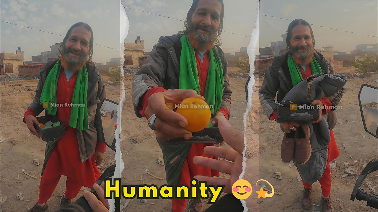 Humanity😊💫 || Mian Rehman #humanity #help #happiness