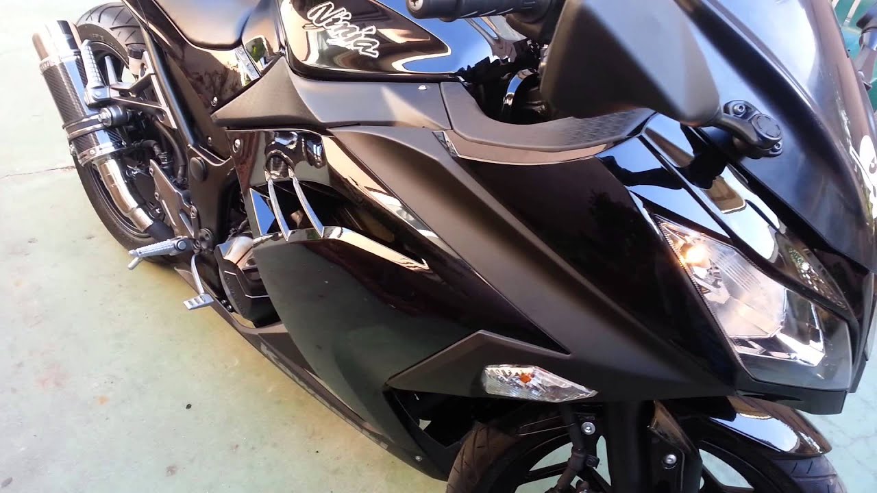2013 Kawasaki ninja 300 mods