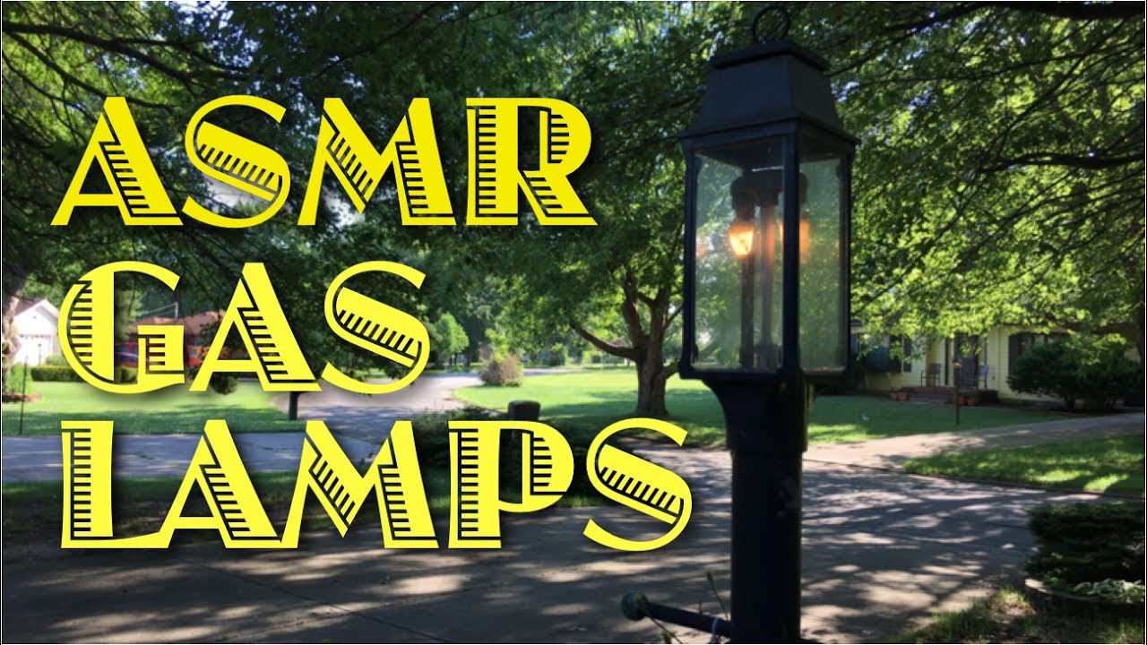 ASMR Gas Lamps (soft speaking, tapping, tinkering)