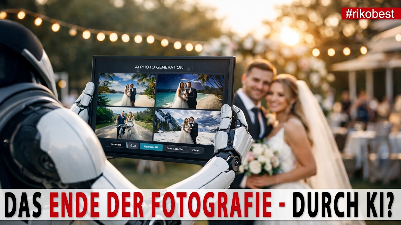 KI ersetzt Fotografen? DAS ENDE der Fotografie 2026 – Braucht dich noch jemand?