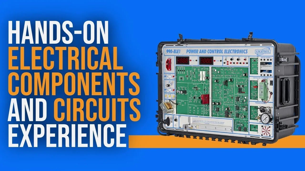 Industrial Electronics Control - Amatrol's 990-ELE1 Electronics Trainer