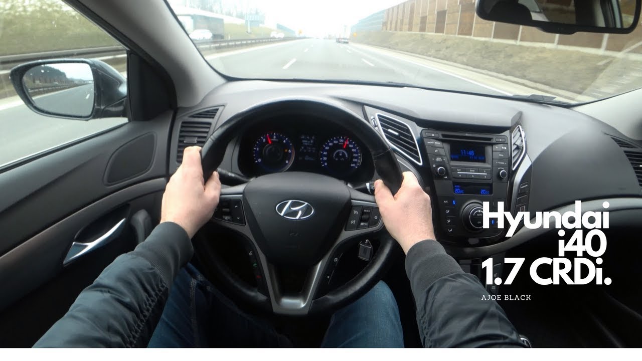 Hyundai i40 1.7 CRDi 141 HP 4K | POV Test Drive 