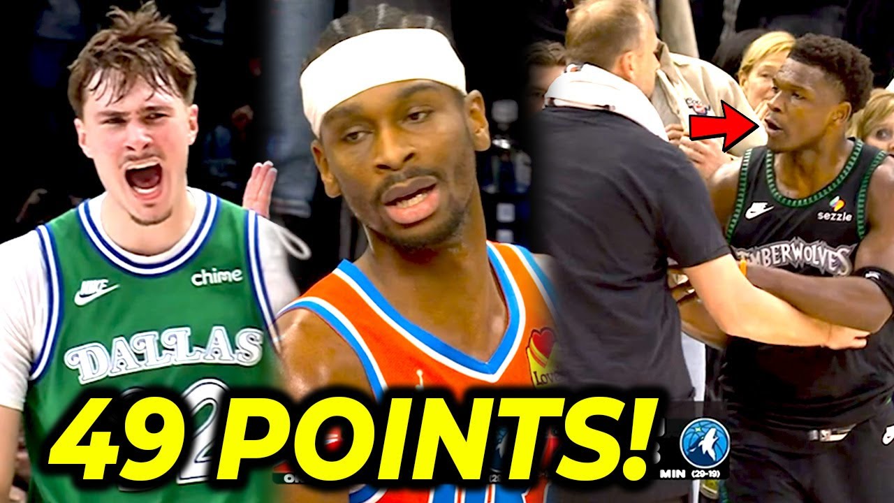 2 NBA RECORDS! History for Cooper Flagg, crazy ending| SGA vs ANT, may susugurin si Edwards!