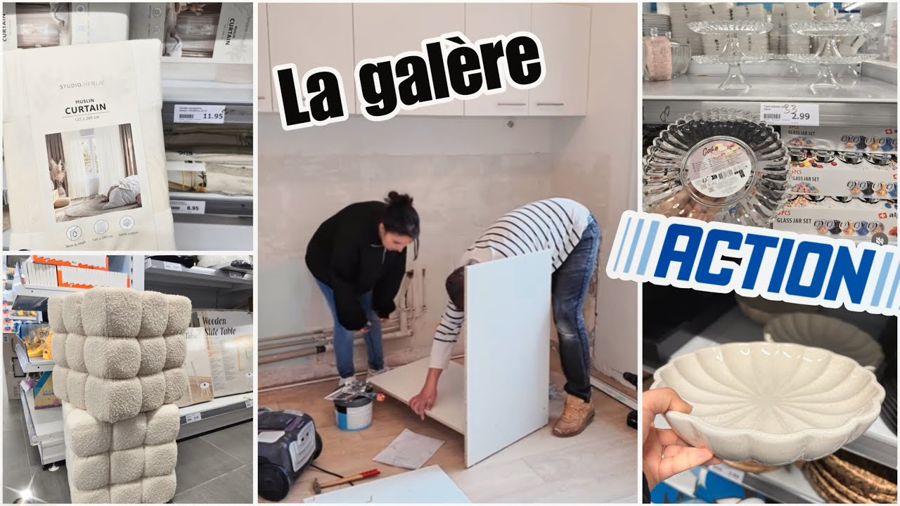 SUPERBE ARRIVAGE ACTION & ON POSE ENFIN LA NOUVELLE CUISINE !!!