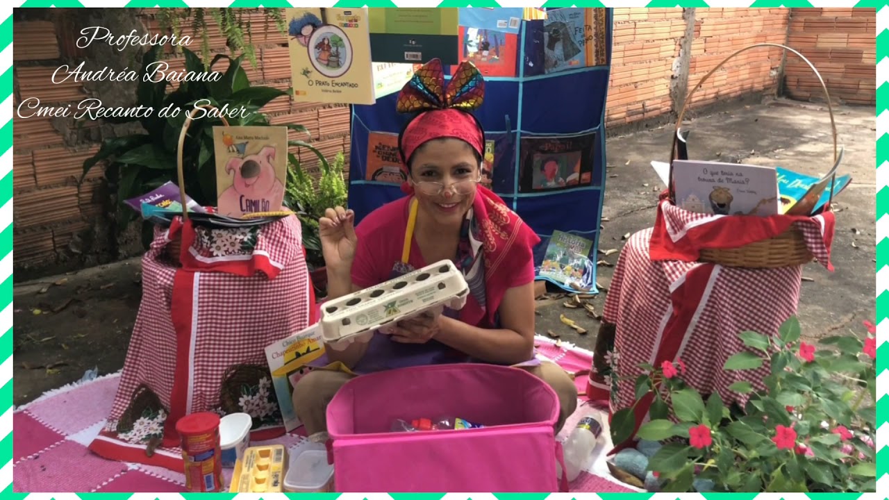 CANTAROLAR E BRINCAR COM BRINQUEDOS NÃO ESTRUTURADOS