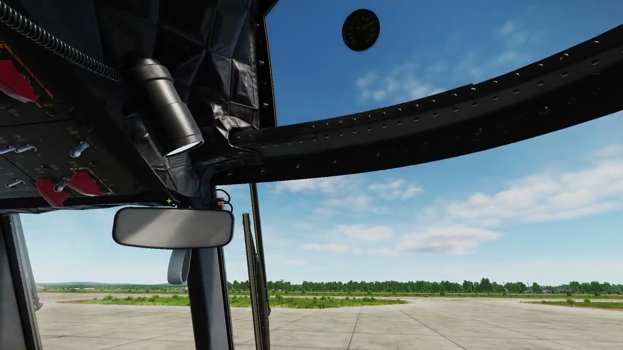DCS Virtual Ramstein Airshow in cockpit RAF Chinook HC.6 Arrival