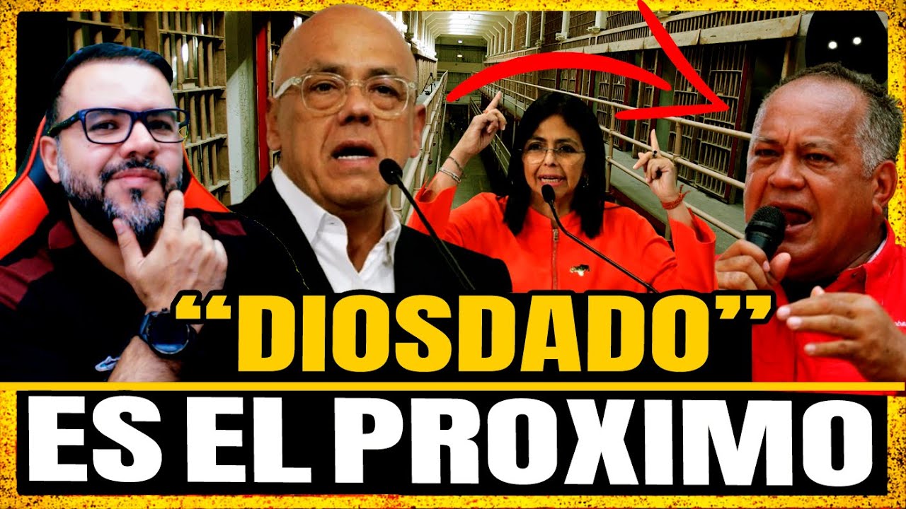 DIOSDADO SABE QUE ES EL PRÓXIMO EN SER EXTRADITADO Y DELCY FUE CLAVE PARA CAPTURAR A ALEX SAAB