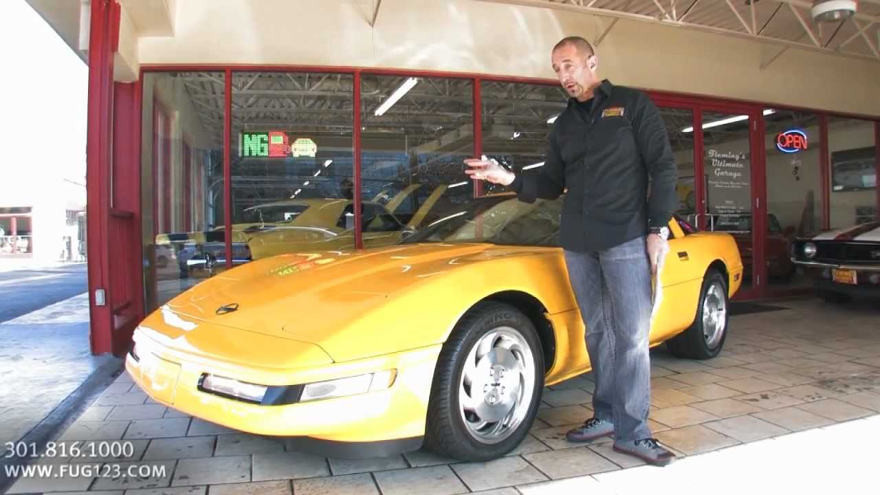 1995 Chevrolet Corvette Coupe for sale with test drive, driving sounds, and walk through video