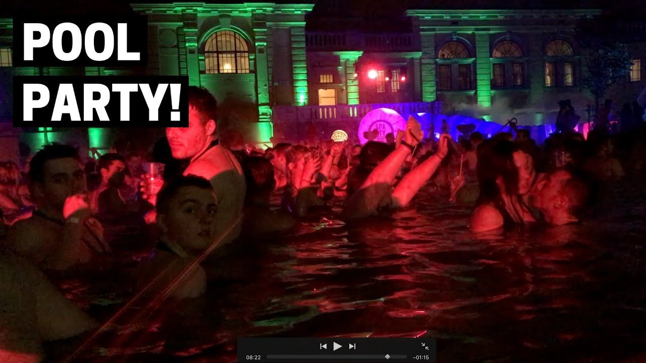 Experience the Ultimate Budapest Nightlife at the SPArty in Szechenyi Baths