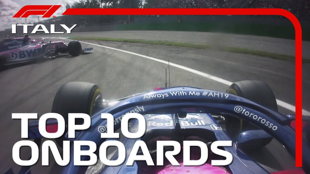 Crazy Collisions, Epic Duels And The Top 10 Onboards | 2019 Italian Grand Prix