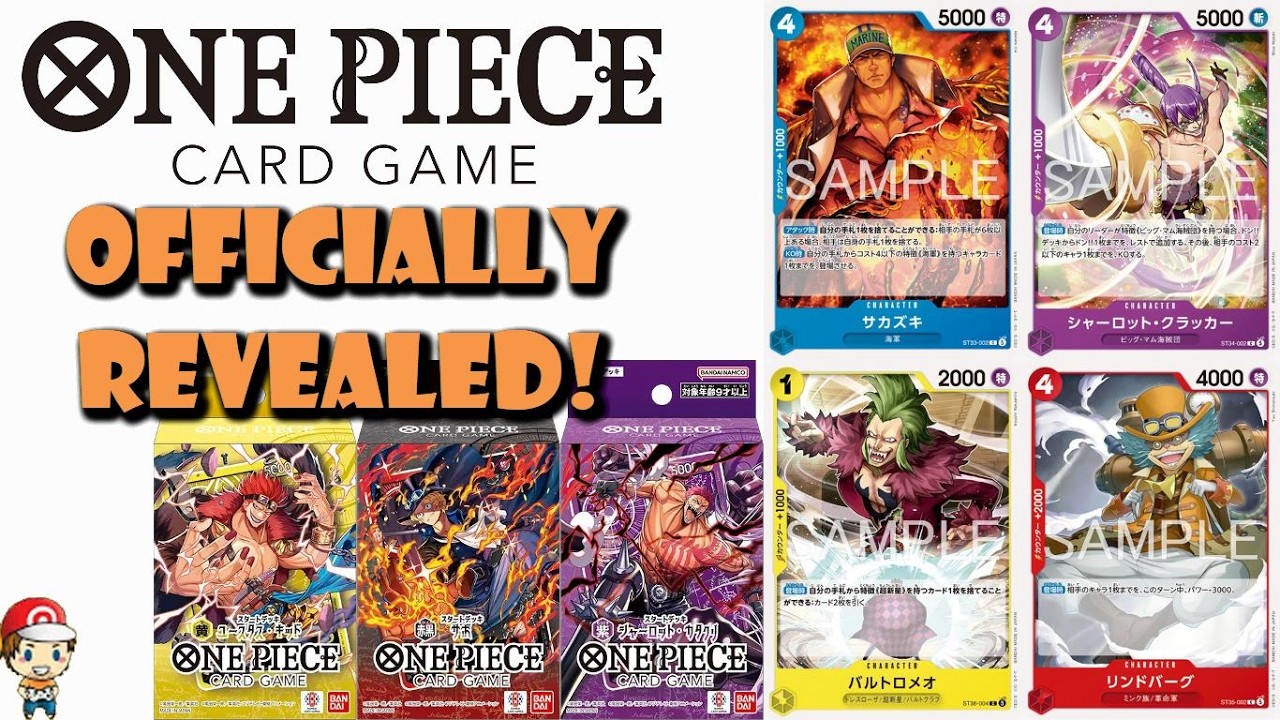 Крутые новые карты One Piece официально представлены! Стартовые колоды стали еще лучше! (Новости ...