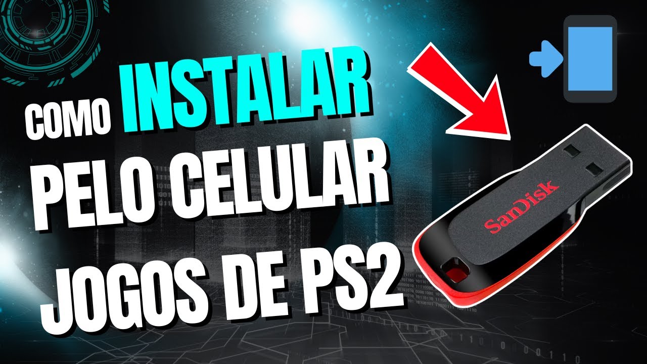 Como instalar jogos de ps2 pelo celular no Pendrive