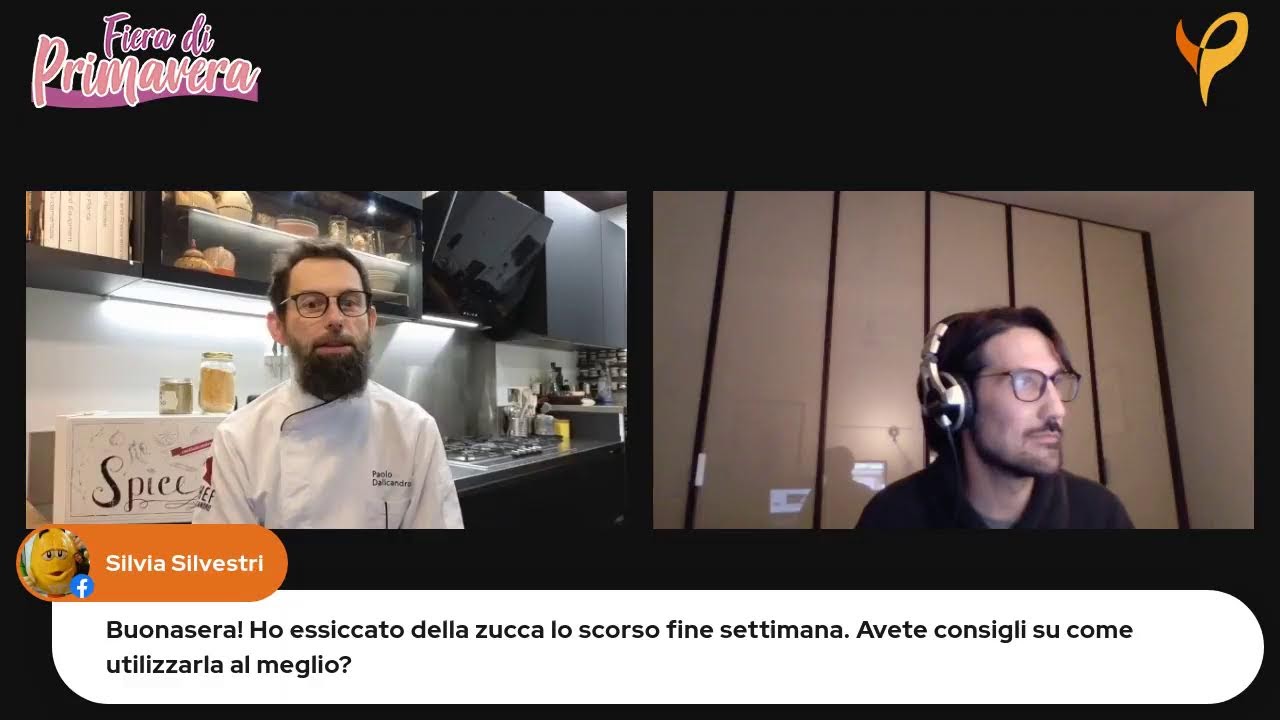 La diretta della fiera di Primavera - Essiccazione e aromi