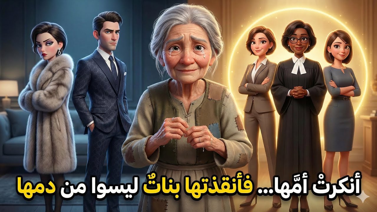 «أنكرتْ أمَّها… فأنقذتها بناتٌ ليسوا من دمها»وباعت أمَّها من أجل المال… فخسرَت كلَّ شيء