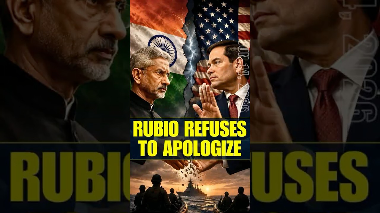No Apology from Rubio! Is US-India Trust Taking a Hit?