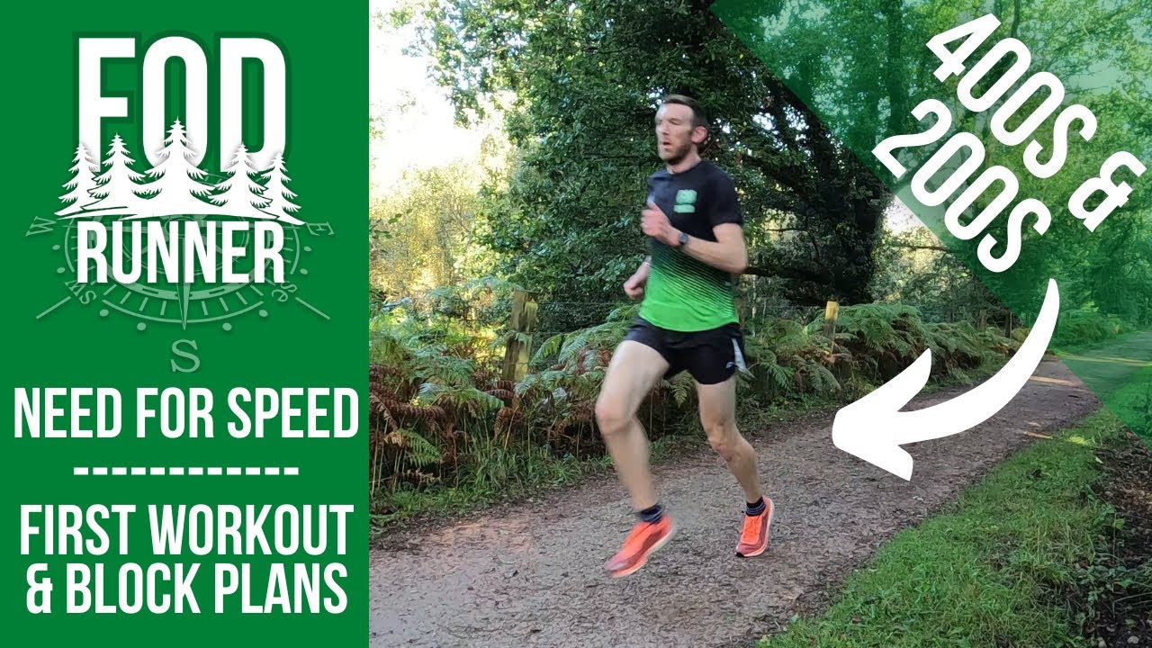 NEED FOR SPEED - FIRST SPEED Workout & TRAINING Block PLANS | FOD Runner