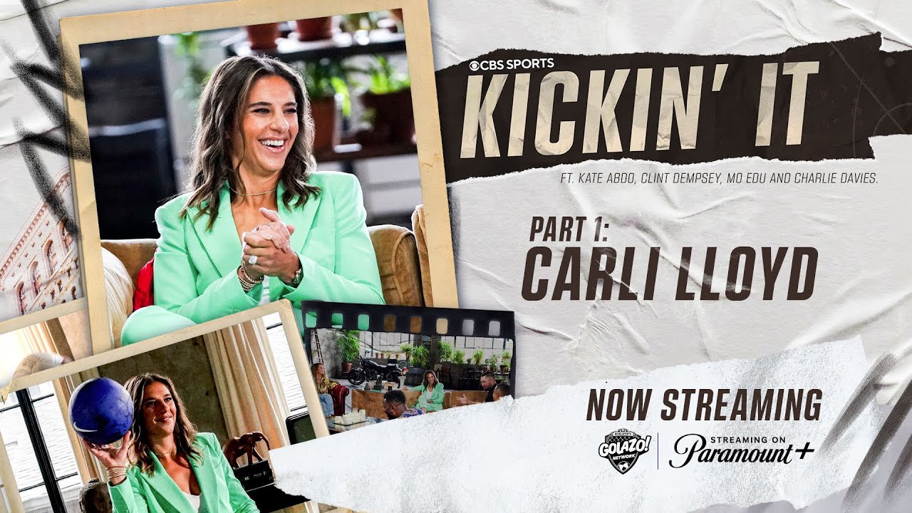 «Я не слишком расслаблялась, я не могла» | Карли Ллойд присоединяется к CBS Sports Kickin' It | Э...
