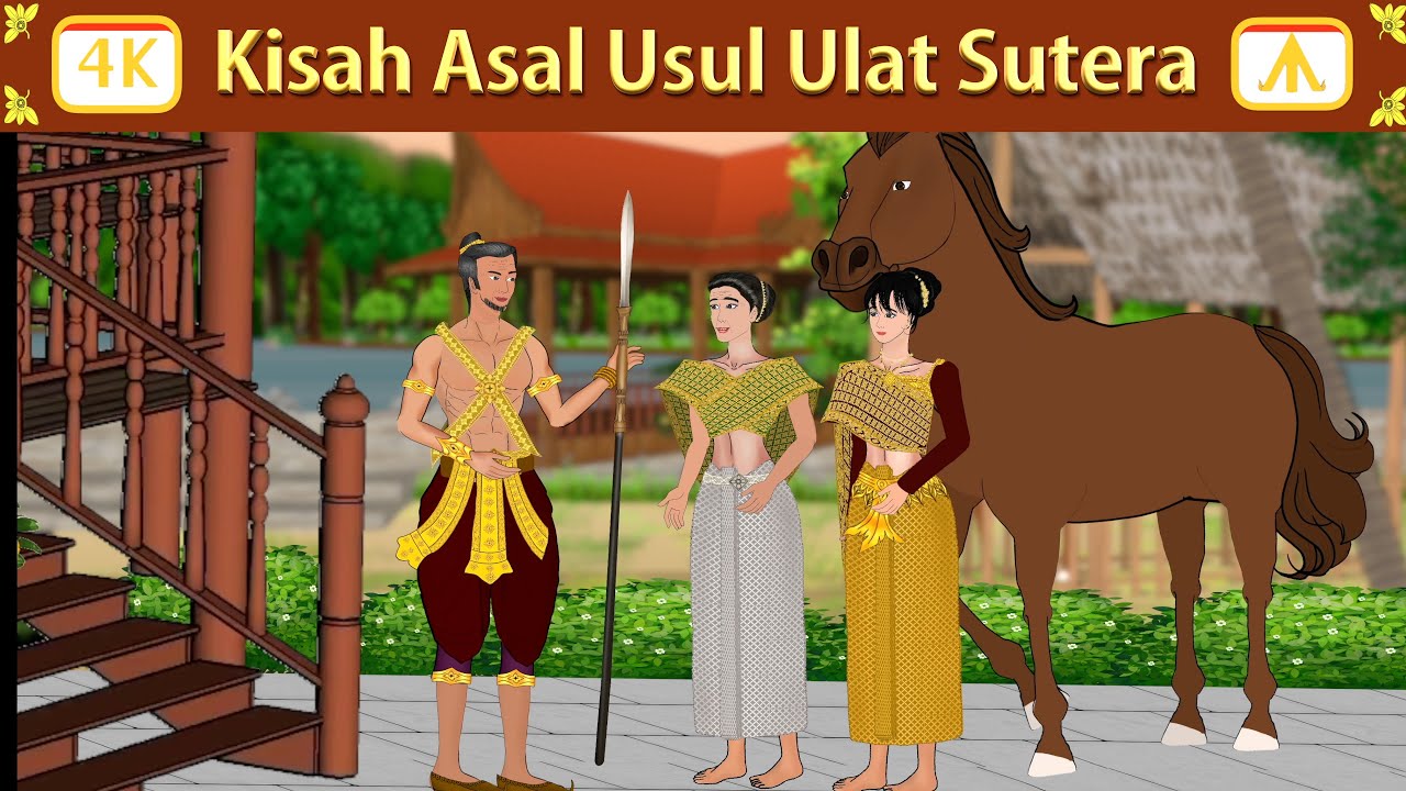 Kisah Asal Usul Ulat Sutera | Airplane Tales Indonesian