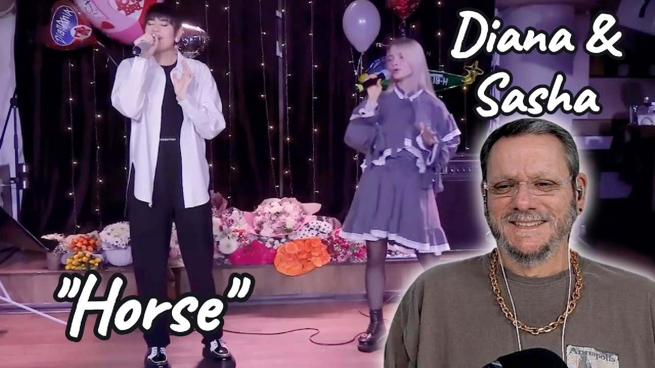 Diana Ankudinova & Sasha Kvashenaya | Horse | First time Reaction