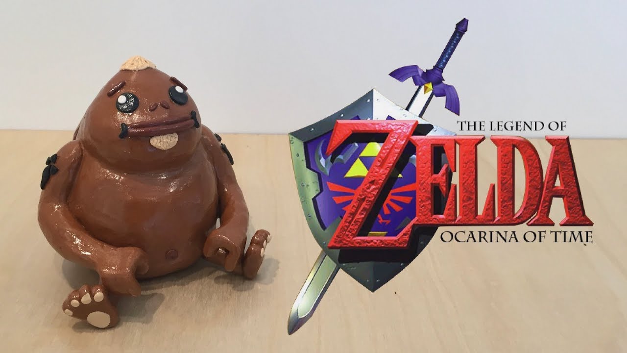 Making a GORON with CLAY | The Legend of Zelda: Ocarina of Time Sculpture
