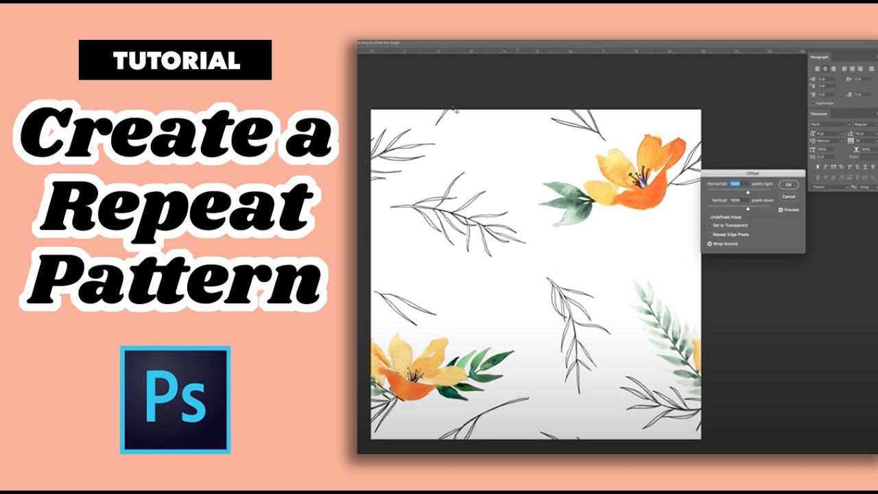 How to Create a Repeat Pattern in Photoshop